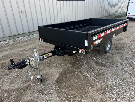 New 2027 H&H Trailers 8' Homeowner / UTV Dump Trailer