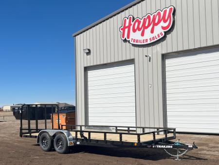 New 2027 PJ 83 x20' Tandem Axle Utility Trailer - UL