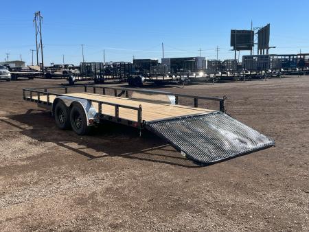 New 2027 PJ 83"x20' Tandem Axle Utility Trailer - UL