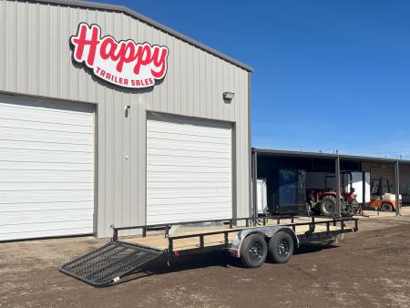 New 2027 PJ 83"x20' Tandem Axle Utility Trailer - UL