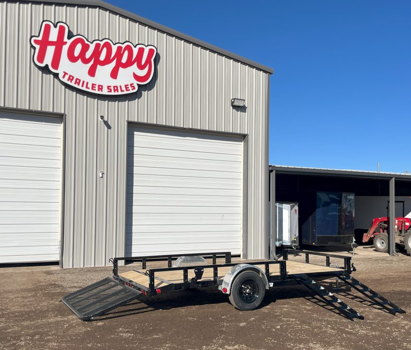 New 2027 PJ 77"x14' Single Axle Utility Trailer - U7