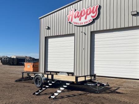 New 2027 PJ 77"x14' Single Axle Utility Trailer - U7