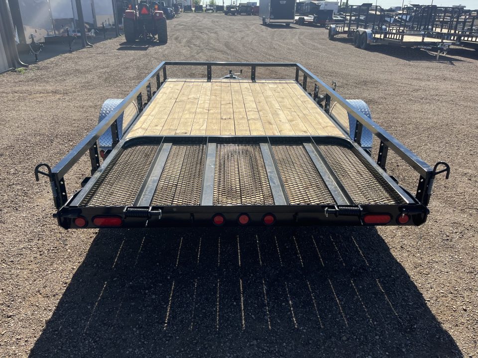 New 2027 PJ 83"x14' Single Axle Utility Trailer - U8
