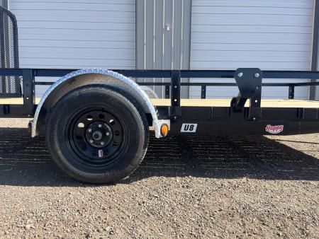 New 2027 PJ 83"x14' Single Axle Utility Trailer - U8