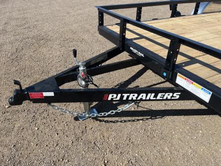 New 2027 PJ 83 x14' Single Axle Utility Trailer - U8
