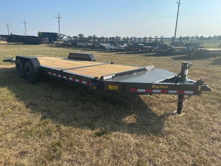 New 2027 Big Tex 83x22 Tandem 17.5K I-Beam Gravity Tilt w/ 6' Stationary Deck