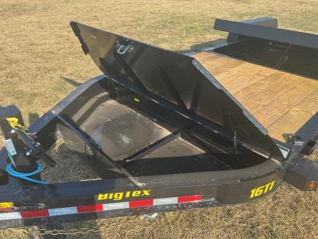 New 2027 Big Tex 83x22 Tandem 17.5K I-Beam Gravity Tilt w/ 6' Stationary Deck