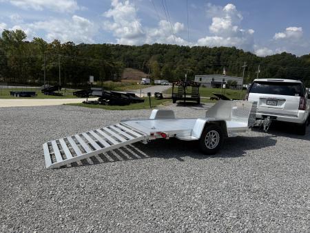 New 2027 Aluma TK1S-R-RTD Motorcycle Trailer