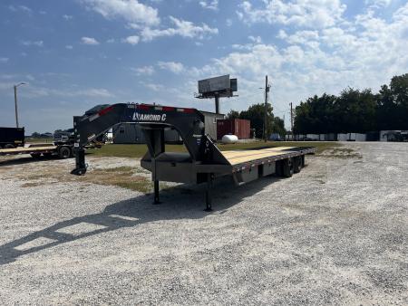 New 2027 Diamond C 25.9K FMAX212 TANDEM DUAL GN PACESETTER HYDROTAIL W/ STEEL RUNNERS/ HYDRO JACKS/ 102X32