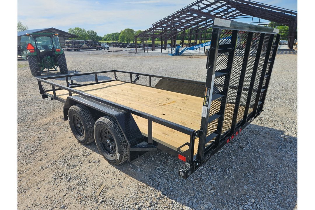 New 2026 Load Trail 83X14 TANDEM 7K TUBE TOP UTILITY W/4' SPRING GATE