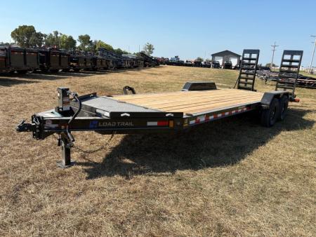 New 2027 Load Trail 83x22 Tandem 14K Equipment Trailer W/ Stand Up Ramps