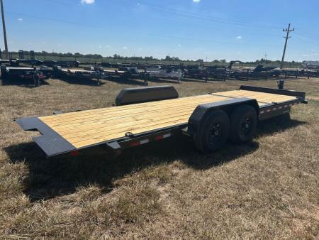 New 2027 Big Tex 83x22 Tandem 14K Gravity Tilt w/ 6' Stationary Deck