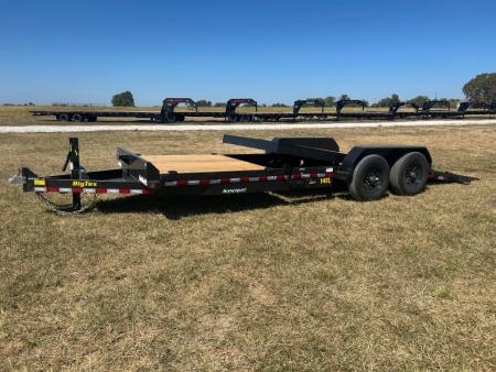 New 2027 Big Tex 83x22 Tandem 14K Gravity Tilt w/ 6' Stationary Deck
