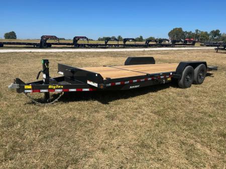 New 2027 Big Tex 83x22 Tandem 14K Gravity Tilt w/ 6' Stationary Deck