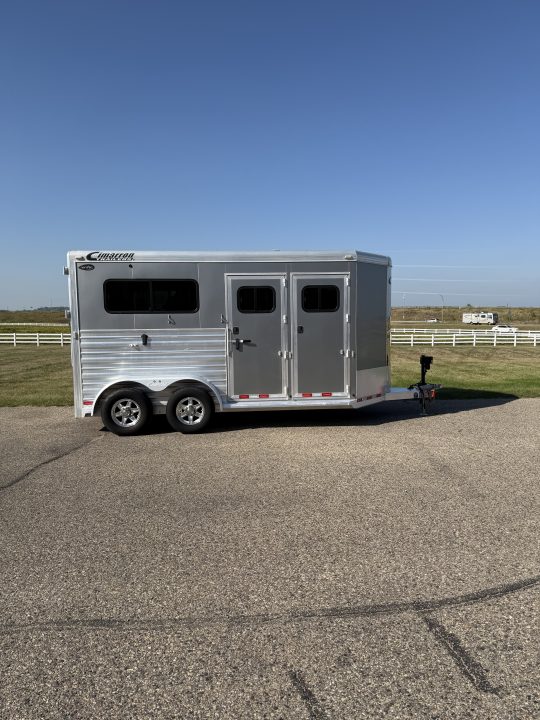 Used 2021 Cimarron Trailers 2H Straight Load BP Horse Trailer