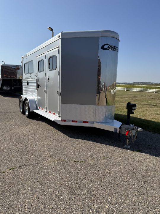 Used 2021 Cimarron Trailers 2H Straight Load BP Horse Trailer