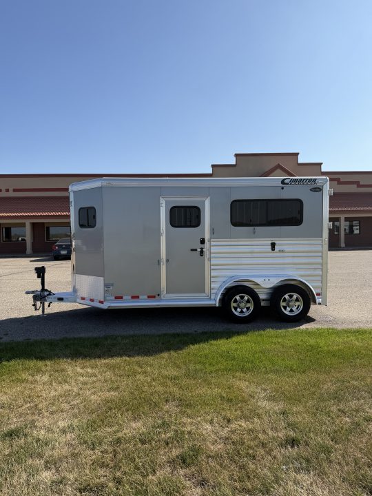 Used 2021 Cimarron Trailers 2H Straight Load BP Horse Trailer
