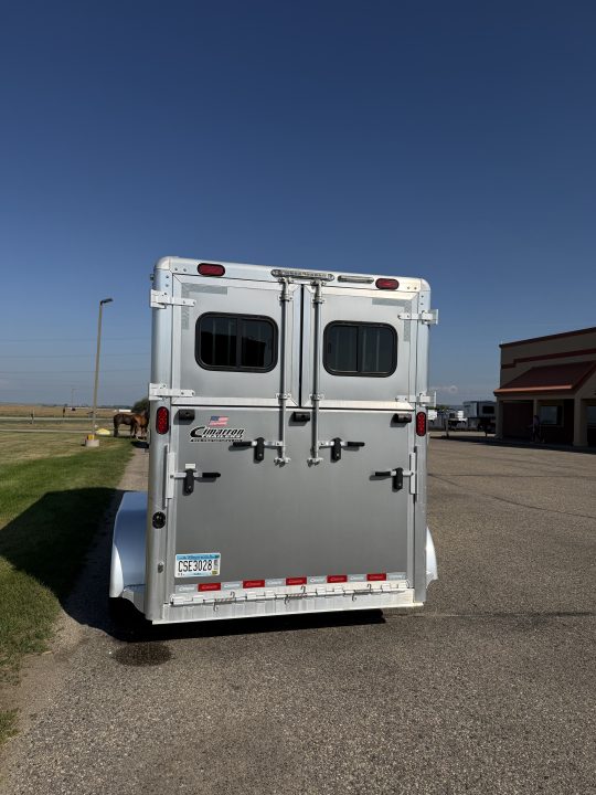 Used 2021 Cimarron Trailers 2H Straight Load BP Horse Trailer