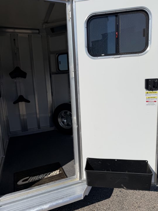 Used 2021 Cimarron Trailers 2H Straight Load BP Horse Trailer