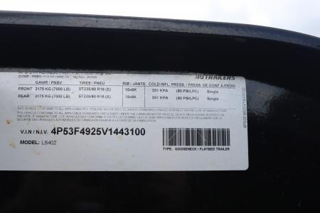 New 2027 8.5X40 PJ Gooseneck Equipment Trailer