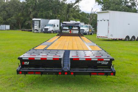 New 2027 8.5X40 PJ Gooseneck Equipment Trailer