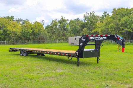 New 2027 8.5X40 PJ Gooseneck Equipment Trailer
