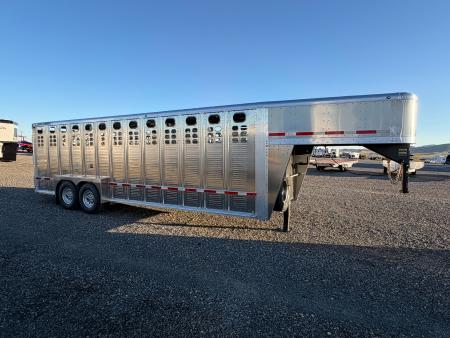 New 2027 Wilson Trailer Company 24' RANCH HAND Stock Trailer