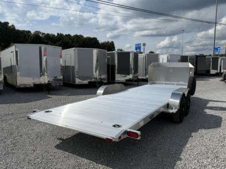 New Aluma 8220 Heavy Anniversary Tilt Tandem Axle Electric Brake Front Rail STD 5K RTD 15" Aluminum Wheels