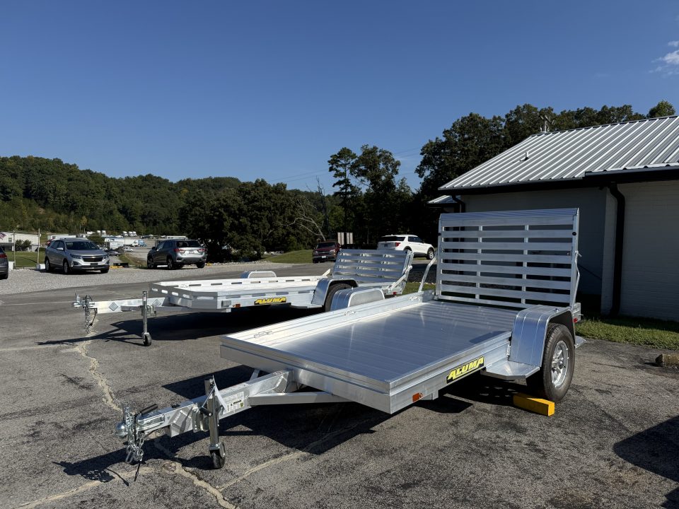 New 2027 Aluma 6810H-S-TG Utility Trailer