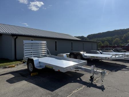 New 2027 Aluma 6810H-S-TG Utility Trailer