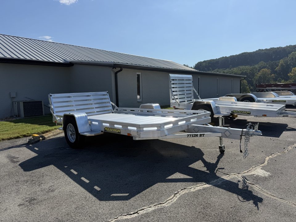 New 2027 Aluma 7712H-S-BT Utility Trailer