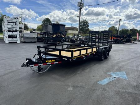 New 2026 Cam Superline P-UTT8218-140 7X18TA Utility Trailer
