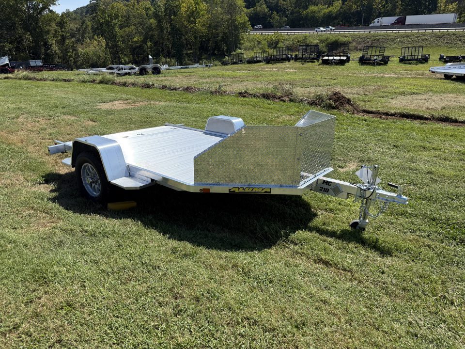 New 2027 Aluma MC210 S-R-RTD Motorcycle Trailer