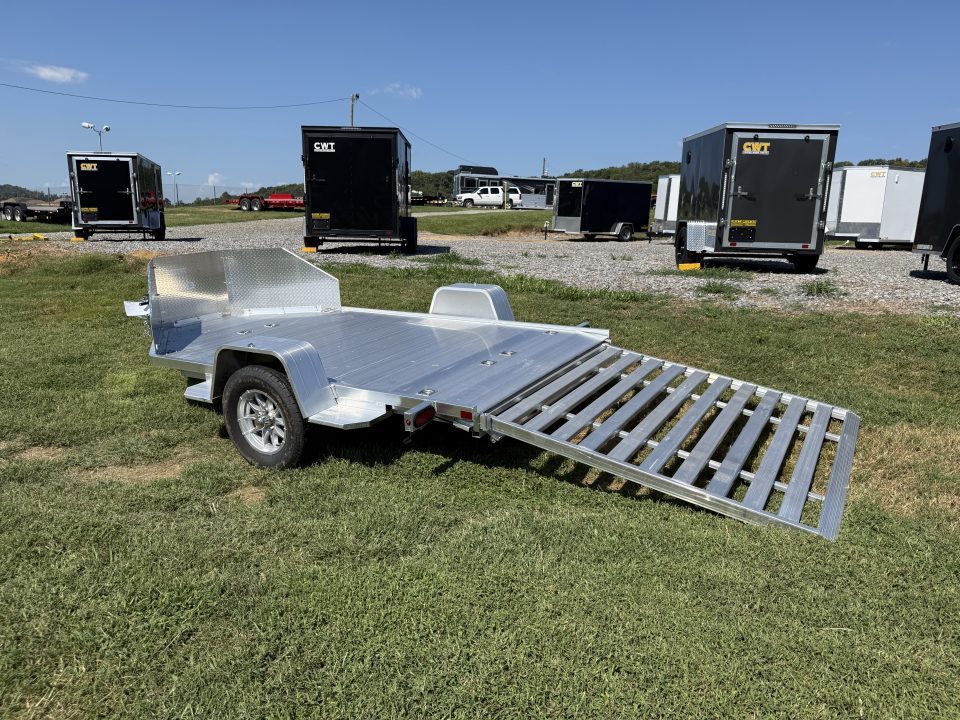 New 2027 Aluma MC210 S-R-RTD Motorcycle Trailer