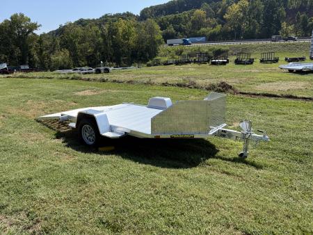New 2027 Aluma MC210 S-R-RTD Motorcycle Trailer
