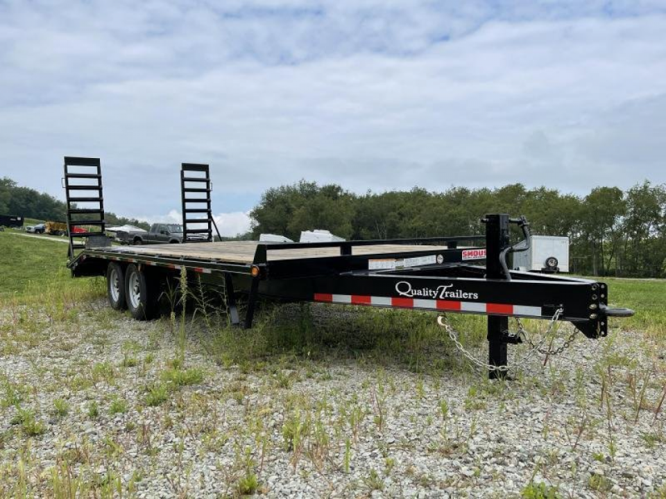 New 2027 Quality 16+4 General Duty Deckover Tagalong w/ Beavertail & Stand Up Ramps