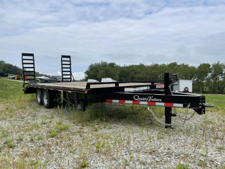 New 2027 Quality 16+4 General Duty Deckover Tagalong w/ Beavertail & Stand Up Ramps