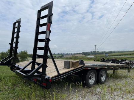 New 2027 Quality 16+4 General Duty Deckover Tagalong w/ Beavertail & Stand Up Ramps