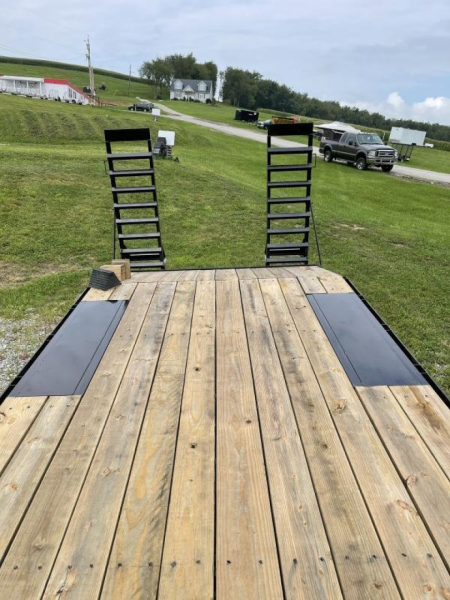 New 2027 Quality 16+4 General Duty Deckover Tagalong w/ Beavertail & Stand Up Ramps