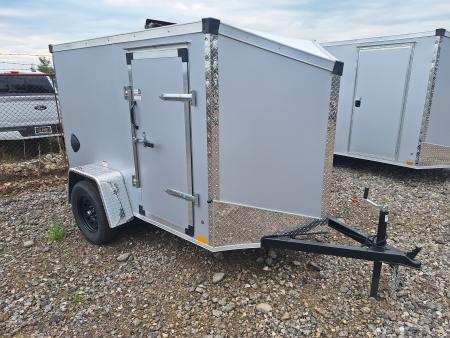 New 2027 Stealth Trailers 5x8 Cargo / Enclosed Trailer W/ Ramp Door and Side Door