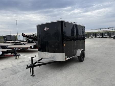 Used 2013 Carry On 6x10 Enclosed Trailer with Double Doors