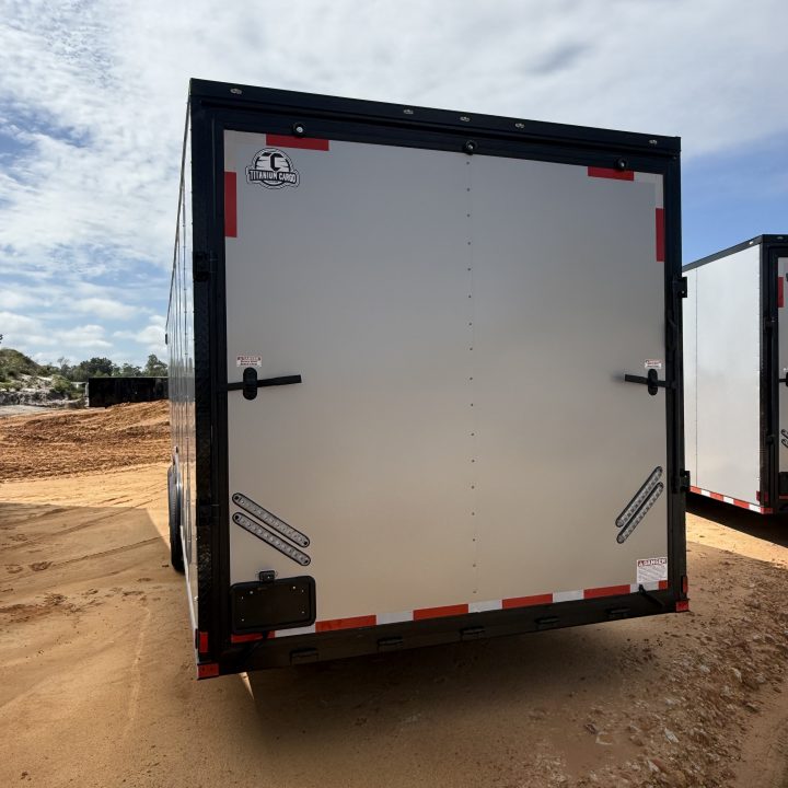 New 2027 Titanium Cargo 8.5X36 Car / Racing Trailer