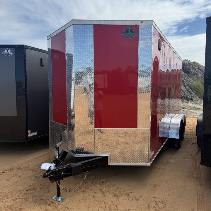 New 2027 Titanium Cargo 7X16TA Cargo / Enclosed Trailer