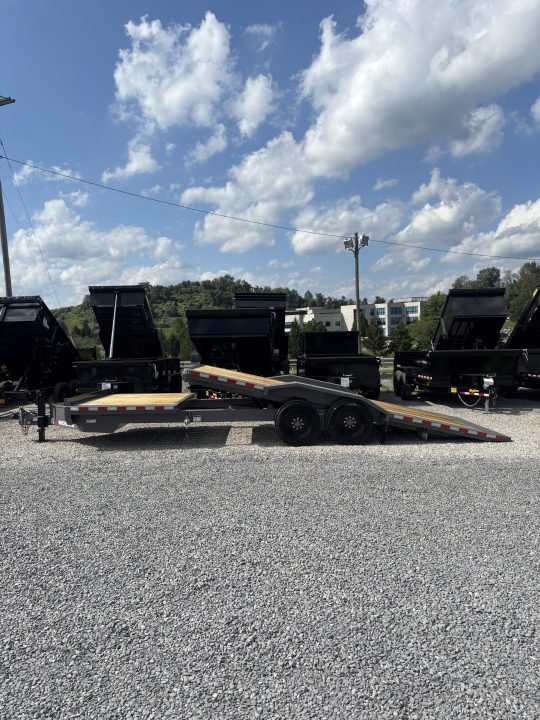 New 2027 Midsota 102x24 (18+6) Wide body- drive over fenders Equipment Trailer