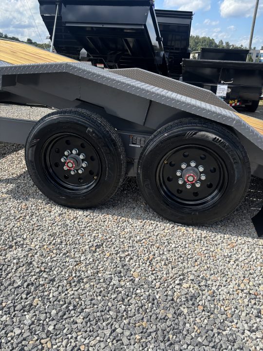 New 2027 Midsota 102x24 (18+6) Wide body- drive over fenders Equipment Trailer