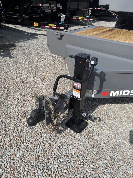 New 2027 Midsota 102x24 (18+6) Wide body- drive over fenders Equipment Trailer