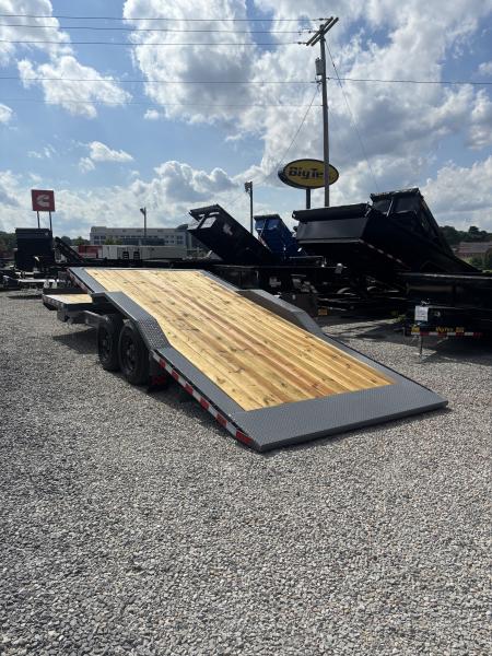 New 2027 Midsota 102x24 (18+6) Wide body- drive over fenders Equipment Trailer