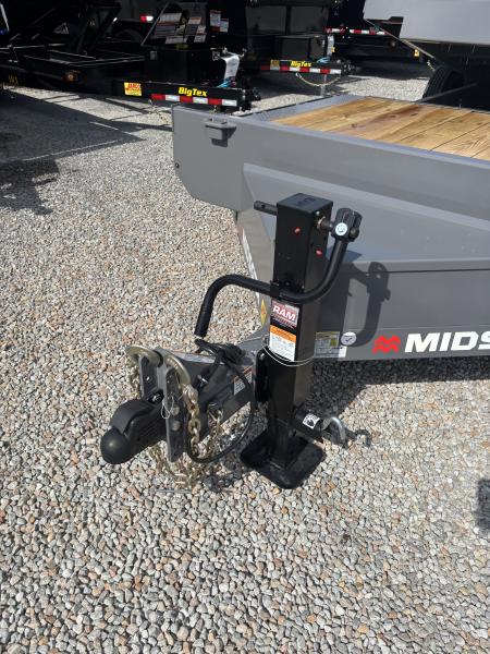 New 2027 Midsota 102x24 (18+6) Wide body- drive over fenders Equipment Trailer