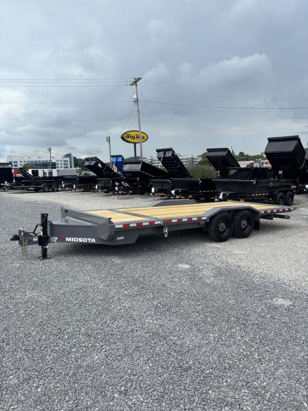 New 2027 Midsota 102'x22 (18+4) Wide Body- drive over fenders Equipment Trailer