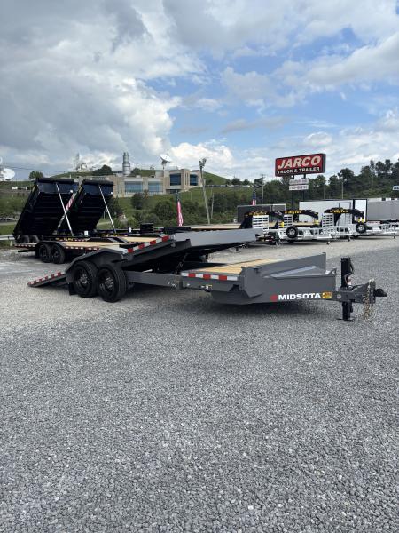 New 2027 Midsota 102'x22 (18+4) Wide Body- drive over fenders Equipment Trailer